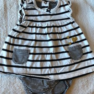 Baby girls onesie dress